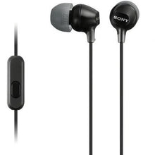 --Auriculares Intrauditivos Sony MDR-EX15AP/ con Micrófono/ Jack 3.5/ Negros-
