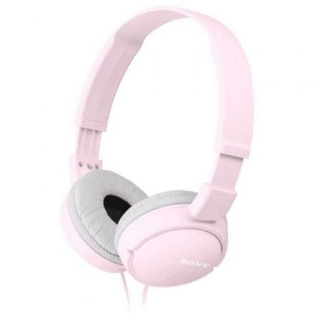 --Auriculares Sony MDR-ZX110P/ Jack 3.5/ Rosas-