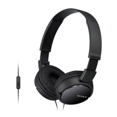 --Auriculares Sony MDRZX110APB/ con Micrófono/ Jack 3.5/ Negros-