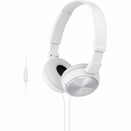 --Auriculares Sony MDRZX310APW/ con Micrófono/ Jack 3.5/ Blancos-