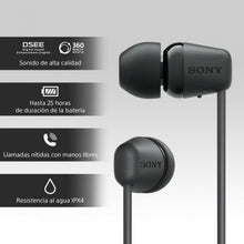 -3-Auriculares Inalámbricos Intrauditivos Sony WI-C100/ con Micrófono/ Bluetooth/ Negros-3
