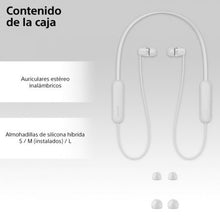 -4-Auriculares Inalámbricos Intrauditivos Sony WI-C100/ con Micrófono/ Bluetooth/ Blancos-4