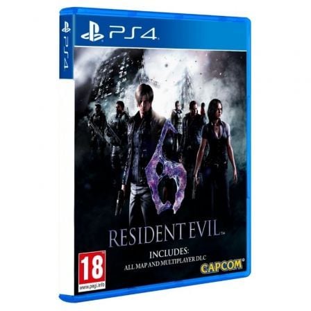 --Juego para Consola Sony PS4 Resident Evil 6 HD-
