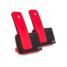 -1-Teléfono Inalámbrico SPC Blade 7292RC2/ Pack DUO/ Rojo y Negro-1