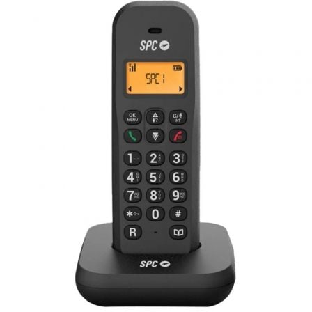 --Teléfono Inalámbrico SPC Keops 7334N/ Negro-
