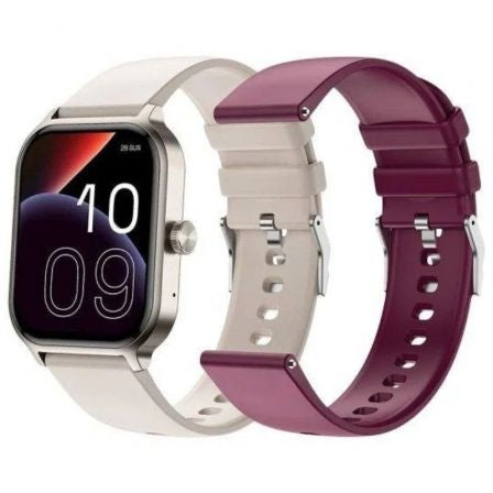 --Smartwatch SPC Smartee Duo 3/ Notificaciones/ Frecuencia Cardíaca/ Blanco-