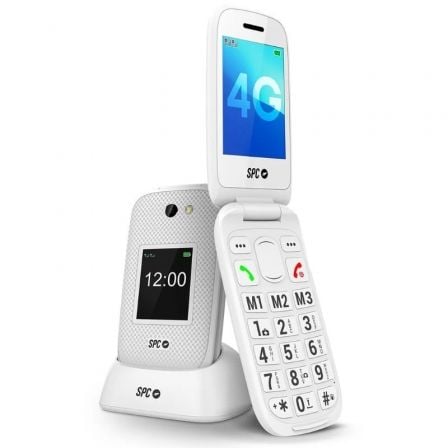 --Teléfono Móvil SPC Harmony 2 para Personas Mayores/ 4G/ Blanco-