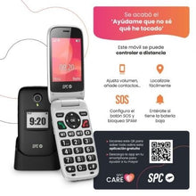 --Teléfono Móvil SPC Polaris para Personas Mayores/ 4G/ Negro-
