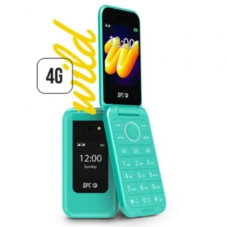 --Teléfono Móvil SPC WILD para Personas Mayores/ 4G/ Verde-