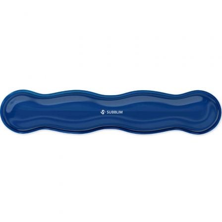 --Reposamuñecas Subblim Ergo Cristal Flex/ Azul Oscuro-