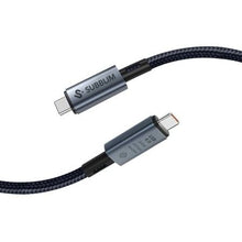 --Cable USB 4.0 Tipo-C Subblim Cable High/ USB Tipo-C Macho - USB Tipo-C Macho/ Hasta 240W/ 40Gbps 1.5m/ Negro-