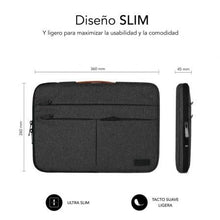 -4-Funda Subblim Air Padding 360 Sleeve para Portátiles hasta 14