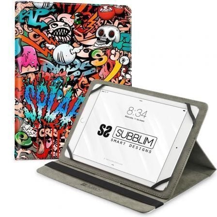 --Funda Subblim Trendy Graffiti para Tablets de 10.1