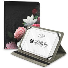 --Funda Subblim Trendy Case Rosas para Tablet de 11