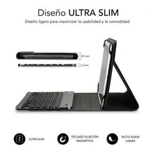 -1-Funda con Teclado Subblim Keytab Pro Bluetooth para Tablets de 10.1