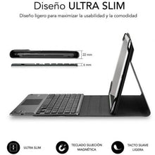 -1-Funda con Teclado Subblim Keytab Pro Bluetooth Touchpad para Tablets de 10.1