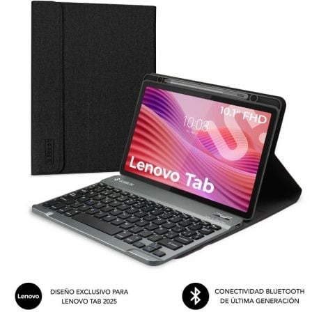 --Funda con Teclado Subblim Shock Case Lenovo Tab 10.1