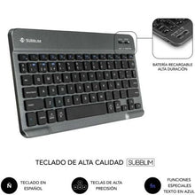 -2-Funda con Teclado Subblim Shock Case Lenovo Tab 10.1