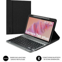 --Funda con Teclado Subblim Keytab Pro BT Lenovo Tab 2025 11.5