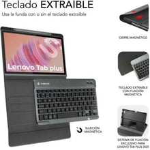 -1-Funda con Teclado Subblim Keytab Pro BT Lenovo Tab 2025 11.5