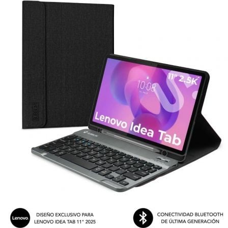 --Funda con Teclado Subblim Keytab Pro BT Lenovo Idea Tab 11