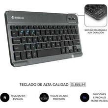 -2-Funda con Teclado Subblim Keytab Pro BT Lenovo Idea Tab 11