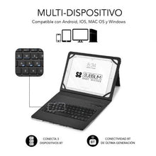 -3-Funda con Teclado Subblim Keytab Pro Bluetooth para Tablets de 9