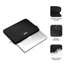 -1-Funda Subblim Business Laptop Sleeve Neoprene V2 para Portátiles hasta 15.6