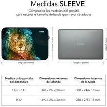 -3-Funda Subblim Trendy Sleeve Neo Lion para Portátiles hasta 14