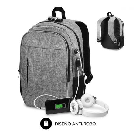 --Mochila Subblim Urban Lock para Portátiles hasta 16