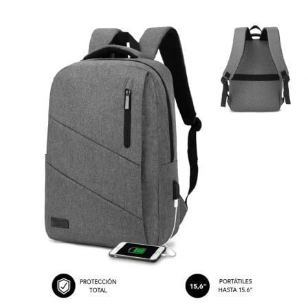 --Mochila Subblim City Backpack para Portátiles hasta 15.6