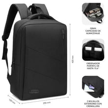 -2-Mochila Subblim City Backpack para Portátiles hasta 15.6