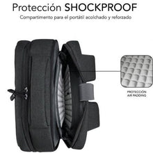 -3-Mochila Subblim Traveller Airpadding Backpack para Portátiles hasta 15.6