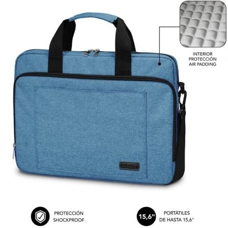 --Mochila Subblim Air Padding Laptop Bag para Portátiles hasta 15.6