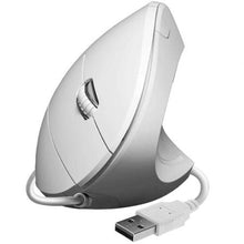 --Ratón Vertical Subblim Glide Vertical Ergo Wired/ Hasta 1600 DPI/ Blanco-