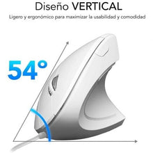 -2-Ratón Vertical Subblim Glide Vertical Ergo Wired/ Hasta 1600 DPI/ Blanco-2