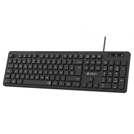 --Teclado Subblim Business Slim Silencioso-
