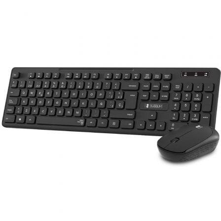 --Teclado y Ratón Inalámbrico Subblim Combo Business Slim CSSW10-