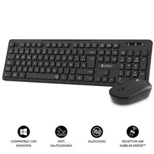 -4-Teclado y Ratón Inalámbrico Subblim Combo Business Slim CSSW10-4