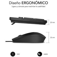 -1-Teclado y Ratón Subblim Combo Business Slim CSSK01-1