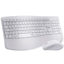 --Teclado y Ratón Inalámbrico Subblim Combo Dual Office Prowave/ Blanco-