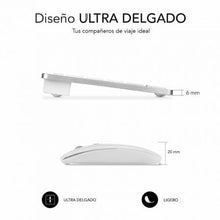 -3-Teclado y Ratón Inalámbrico Subblim OCO010 Combo Multidispositivo Compacto/ Plata-3