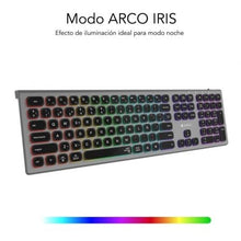-4-Teclado Inalámbrico Subblim Master/ Gris y Negro-4