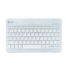 --Teclado Compacto Inalámbrico por Bluetooth Subblim Smart/ Plata-