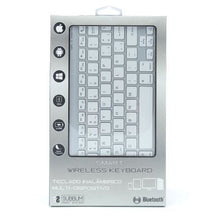 -2-Teclado Compacto Inalámbrico por Bluetooth Subblim Smart/ Plata-2