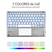 -4-Teclado Compacto Inalámbrico por Bluetooth Subblim SMBT50/ Plata-4