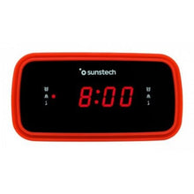 --Despertador Sunstech FRD60RD/ Radio FM-