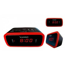 -3-Despertador Sunstech FRD60RD/ Radio FM-3