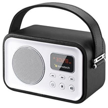 --Radio Portátil Sunstech RPBT450/ a Pilas/ Negra-
