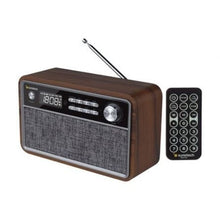 --Radio Vintage Sunstech RPBT500/ Madera-